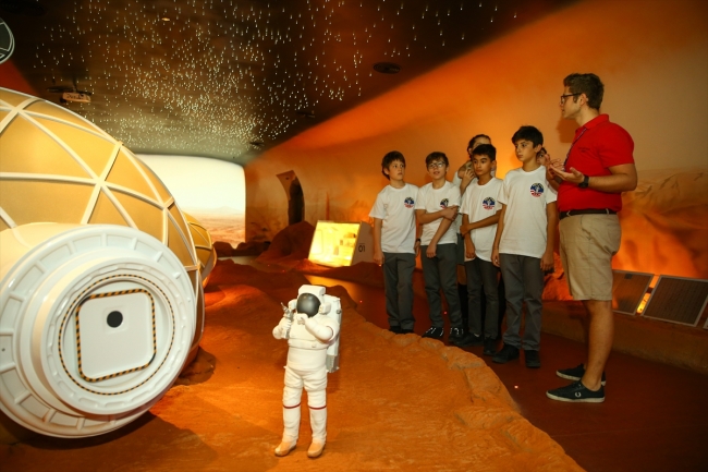 "Uzay Kampı Türkiye"de çocuklar Mars'ı keşfedecek